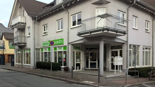 Außenaufnahme vom GEERS Fachgeschäft