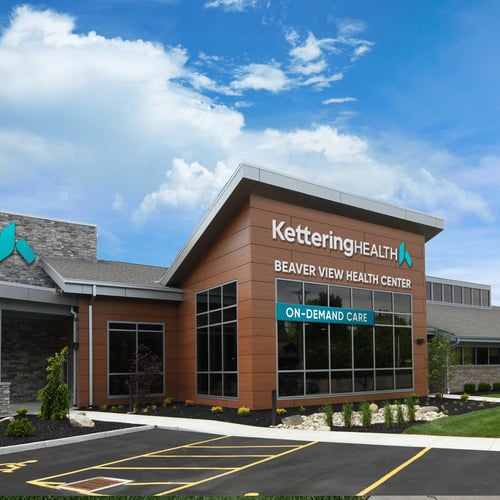 Entrance to Kettering Health Beaver View Health Center