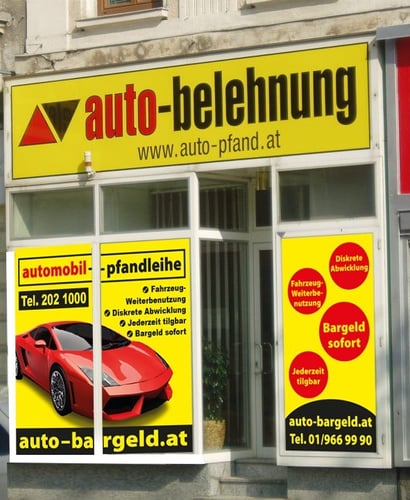 Automobil Pfandleihe GmbH - Autobelehnung - Außenansicht