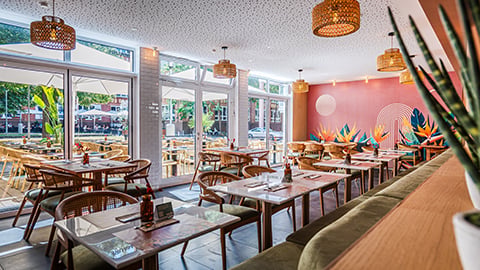 Mauritius Restaurant Esslingen, Restaurantbereich