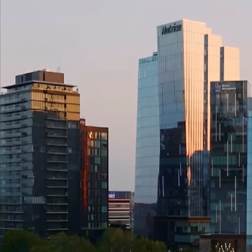 Photo of Riverlanding towers in Saskatoon