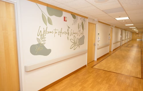 Our Women's Center was recently updated to provide a welcoming and comfortable atmosphere during your stay.