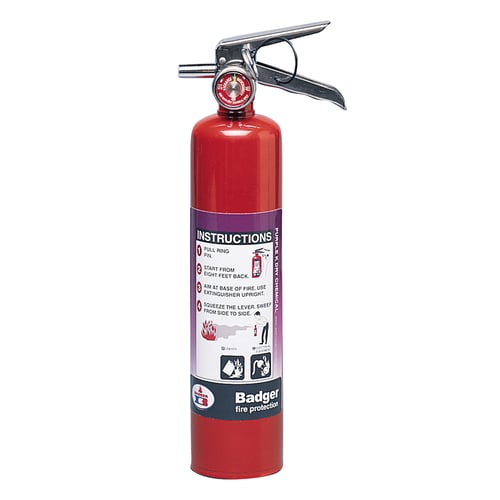 Purple K Dry Chemical Fire Extinguisher