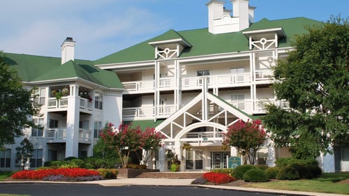 Old Buckingham Station at Midlothian Village Apartments