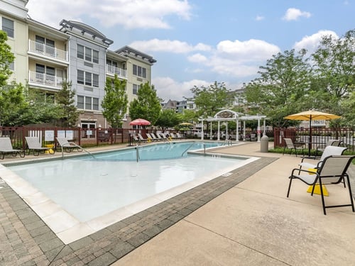 Pool at Pier Village in Long Branch, NJ