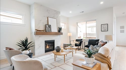 Light-filled great room featuring an open-concept design, perfect for everyday living and entertaining