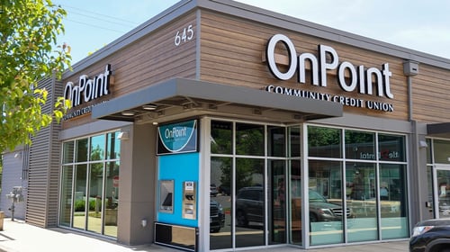 OnPoint Community Credit Union - West Salem Branch Exterior - 645 Ninth St. NW