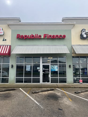 South Mckenzie St, AL Republic Finance Branch