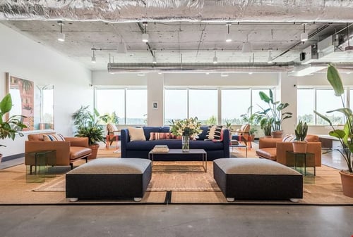 WeWork Sunset North - Coworking space interior view