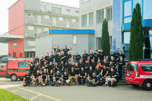Das Team der Leutenegger Installations AG