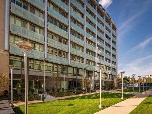 Building exterior at Artline Apartments in Washington DC
