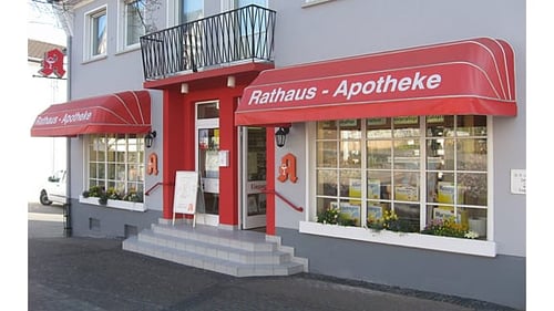 Aussenansicht der Rathaus-Apotheke