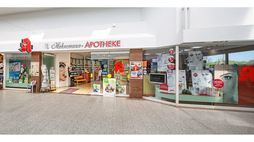 Aussenansicht der Hahnemann-Apotheke im PEP Torgau