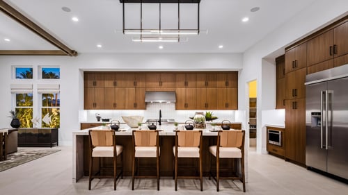 Gourmet-style kitchens