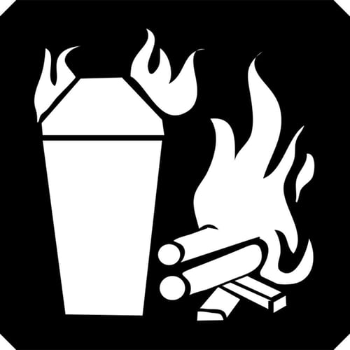 Class A fire for wood, paper, fabric.