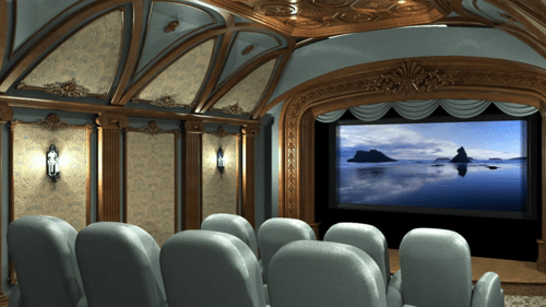 large home theater