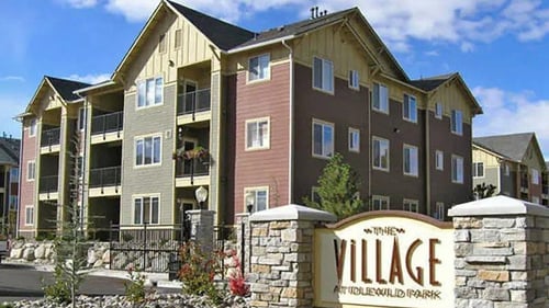 Property Signage at The Village at Idlewild Park, Reno