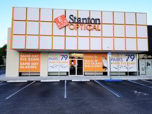 Storefront at Stanton Optical store in Stuart, FL 34994