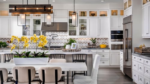 Well appointed kitchens