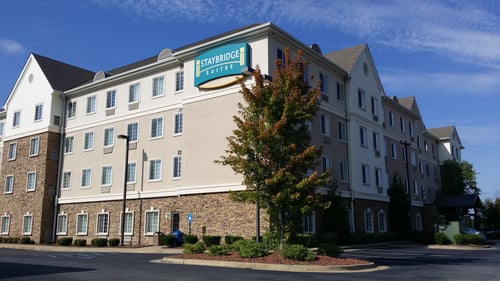 Welcome to Staybridge Suites Columbus near Fort Moore