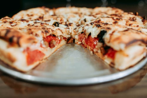 Our pie style crust pizza