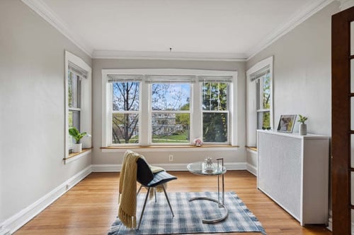 Dining Room at The Bryant at Oak Park apartments, Oak Park, IL, 60302
