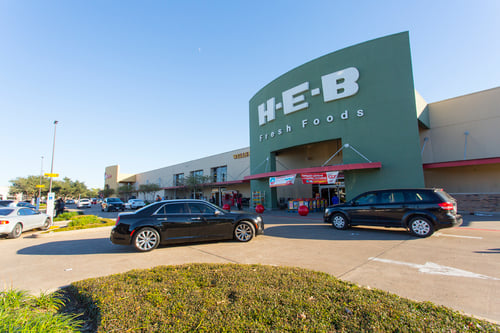 Retail space for lease in Houston, Texas, H-E-B