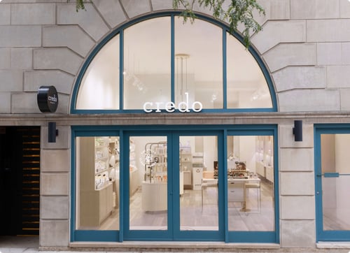 Credo Beauty West Loop storefront