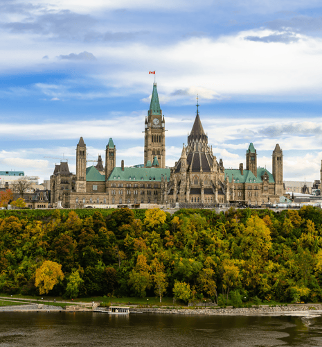 Parliament Hill in Ottawa, Ontario