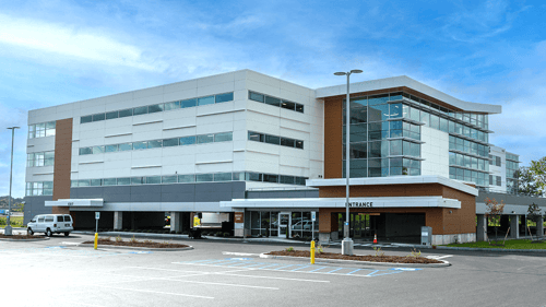 Exterior image of the Rochester Regional Health Batavia Medical Campus which houses the imaging center