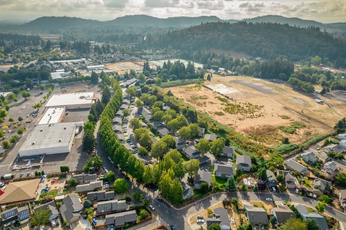 Aerial View at TOWNSHIP EASTSIDE, Portland, OR