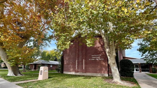 The Church of Jesus Christ of Latter-day Saints building in Santa Clara, Utah, at 3040 Santa Clara Drive.