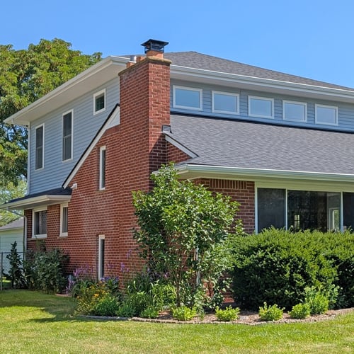 outdoors of renovated home