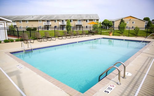 Swimming pool at The Villages at Essex Park, Rochester