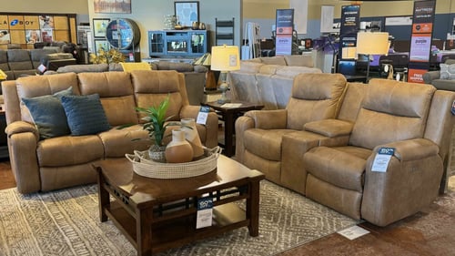 Owatonna Slumberland Furniture Contour sofa set