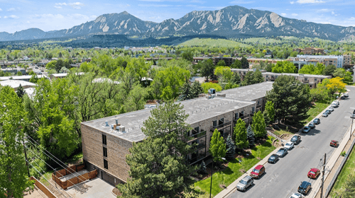 Student housing near CU Boulder campus