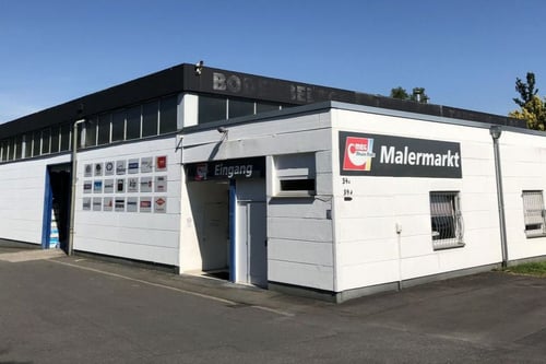 Standortbild MEGA eG Unna, Unternehmensbereich MEG Rhein-Ruhr, Großhandel für Maler, Bodenleger und Stuckateure