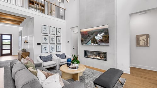 Great room filled with natural light and opens to the covered patio