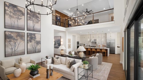 Thoughtfully designed living areas