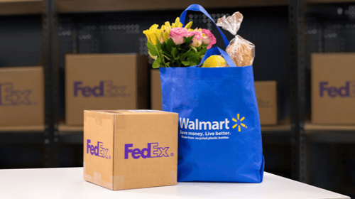 FedEx Office located inside Walmart