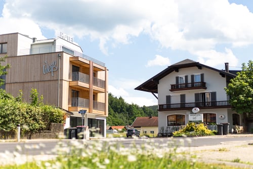 Aussenansicht Hotel Weiß