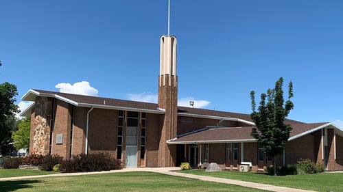 Exterior view of building