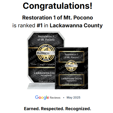 Restoration 1 of Mt. Pocono Top Rated award