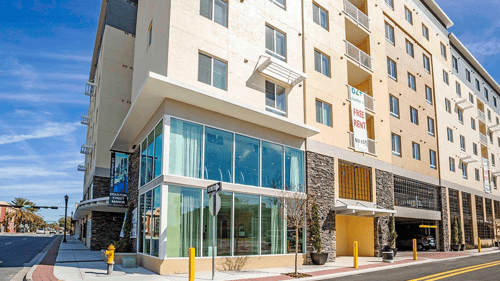 Building exterior at Houston Street Manor, Jackonsville, FL