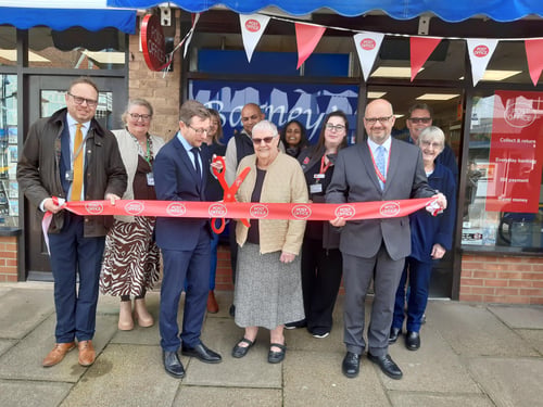 Sheringham Post Office opening