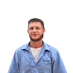 Journeyman Plumber, Austin Briggles, headshot