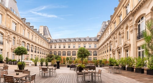 Iconic Inner Courtyard