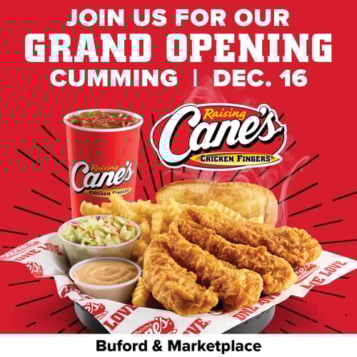 Raising Cane's is Coming Soon to Cumming, GA!