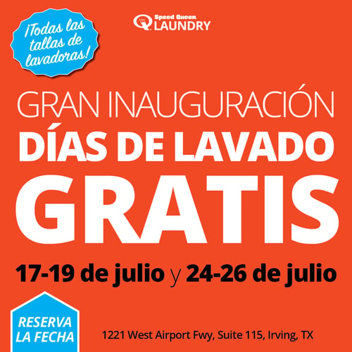 Fines de semana de lavado gratis por la Gran Apertura