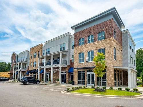 Apartment Building at Lakeland Town Square in Lakeland, TN